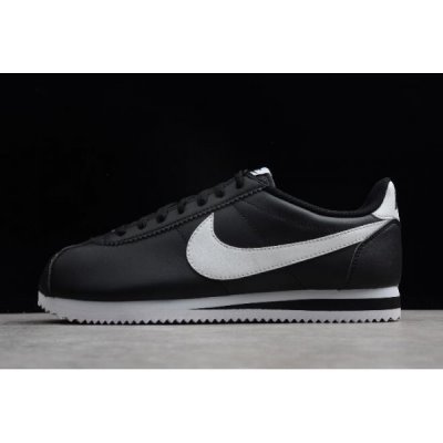 Nike Classic Cortez Leather Siyah Lifestyle Ayakkabı Türkiye - ZPQ3VZRW